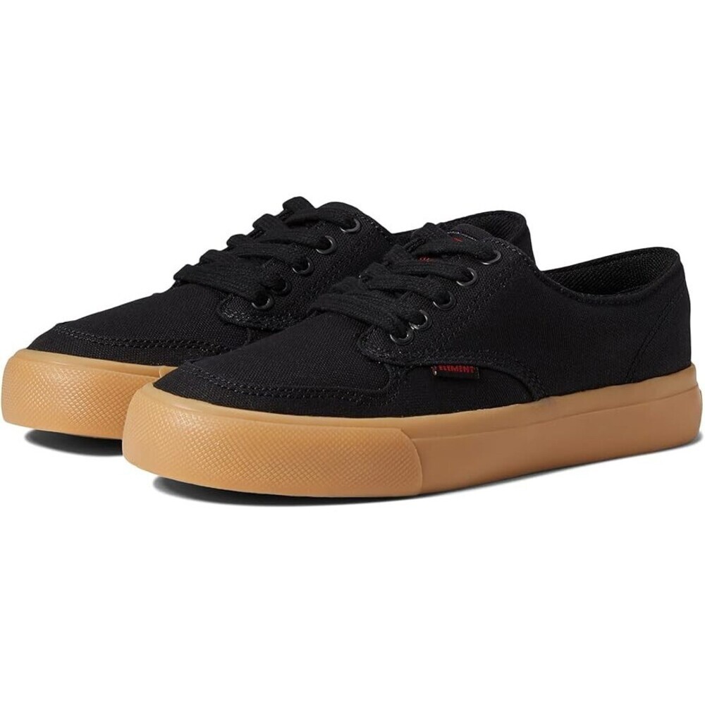 Element Topaz C3 Sneaker Kids US 3.5 Black Gum Red Athletic Skate Shoes JOBB2009